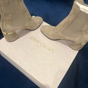 New Jimmy Choo Suede Chelsea Boot